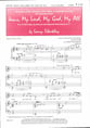 Jesus My Lord My God My All SATB choral sheet music cover
